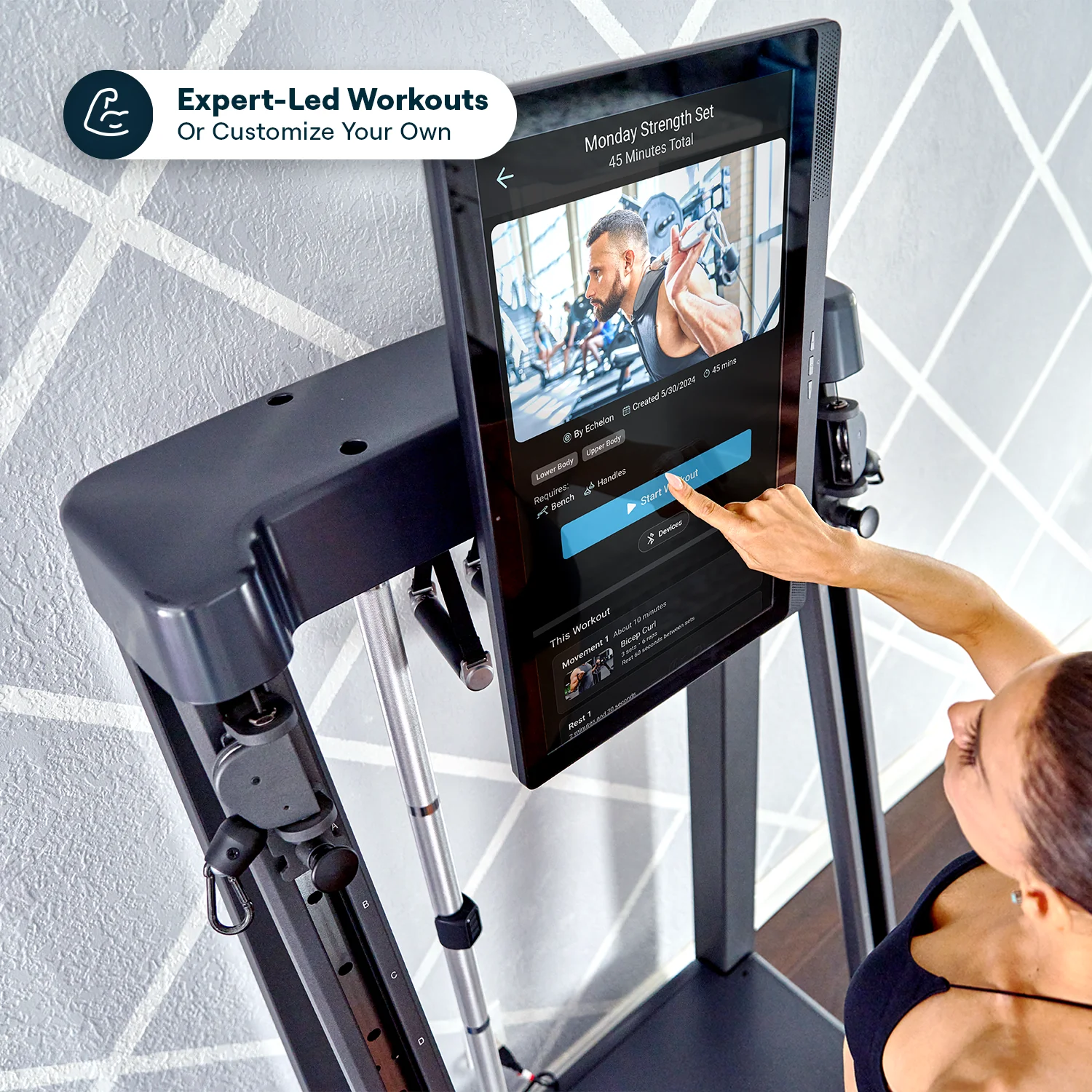 Echelon Strength+ Smart Gym System - Image 9
