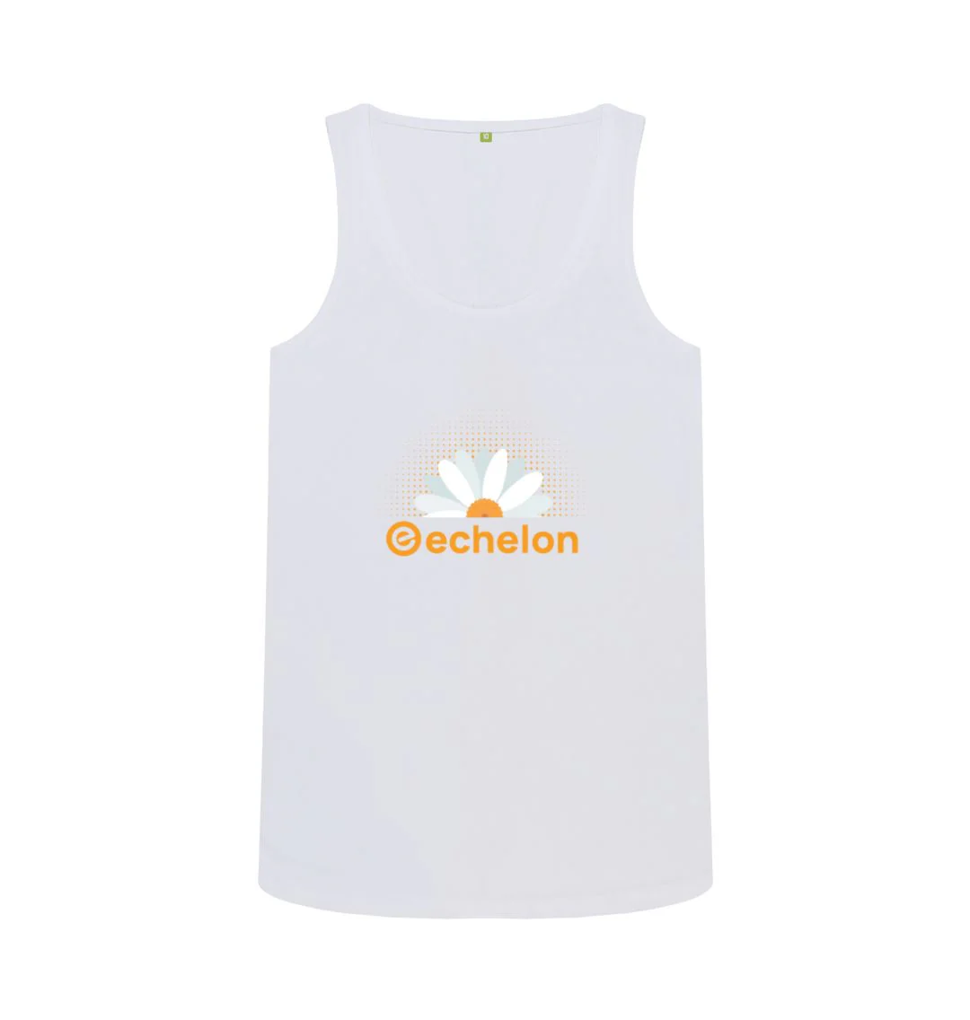 Women's 100% Organic Cotton Daisy Vest Top - Image 3